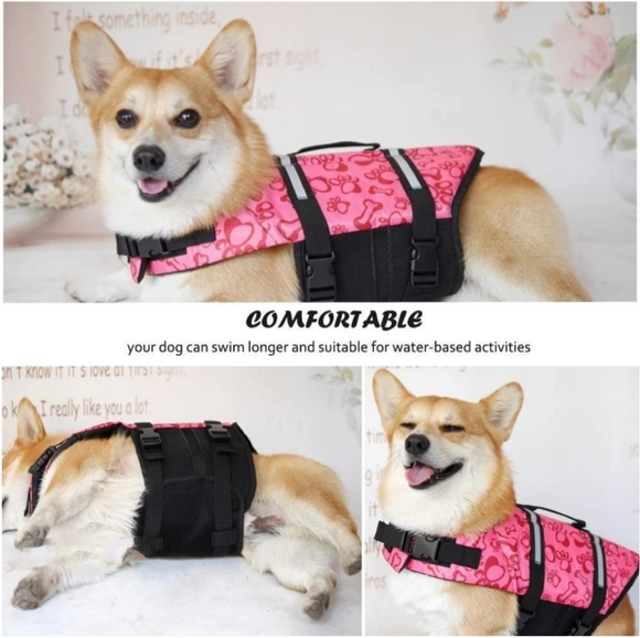 🎉HP🎉NEW Ripstop Dog Life Jacket - Picture 5 of 14